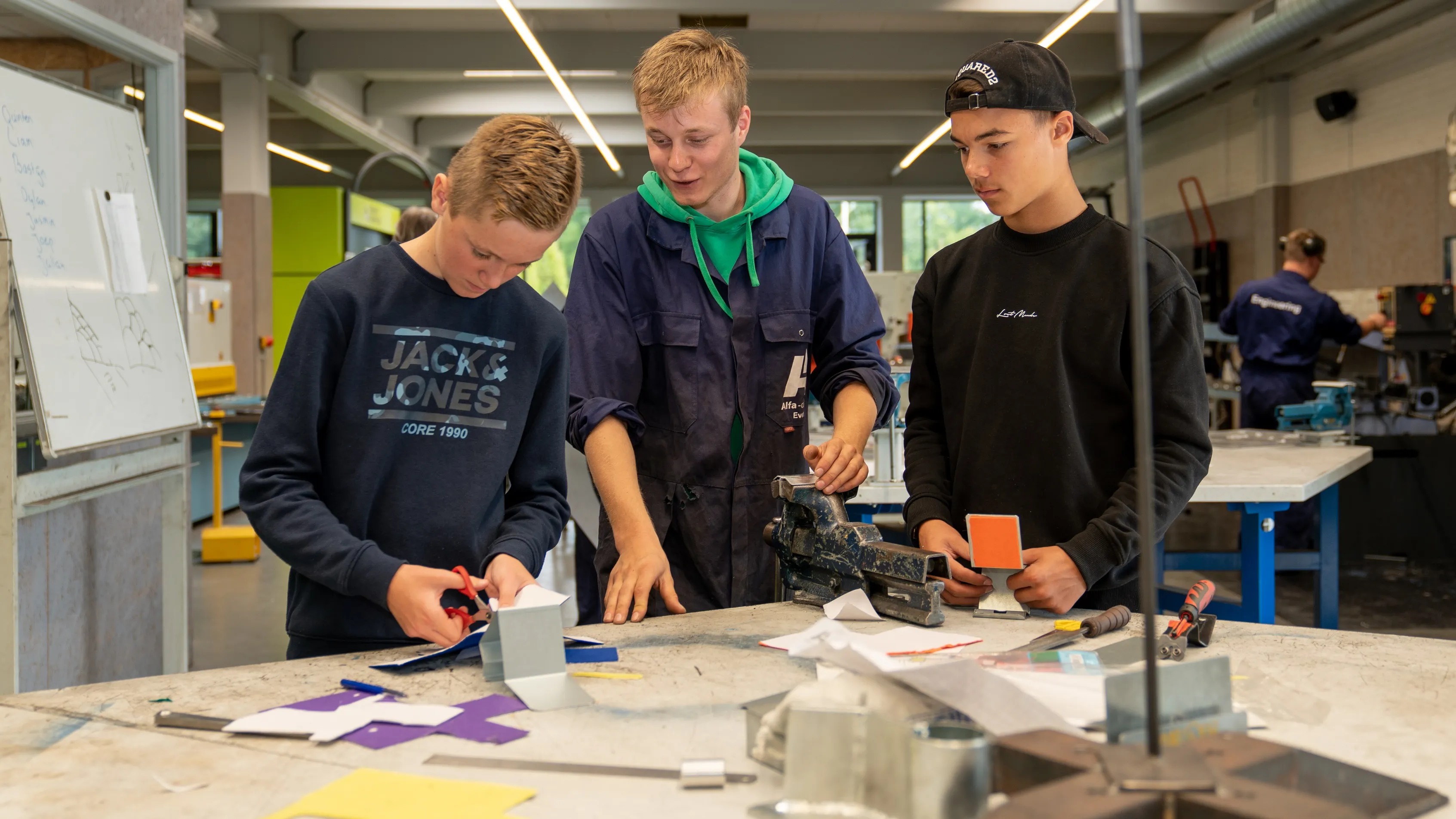 leerlingen stad en esch beleven techniek experience werktuigbouwkunde
