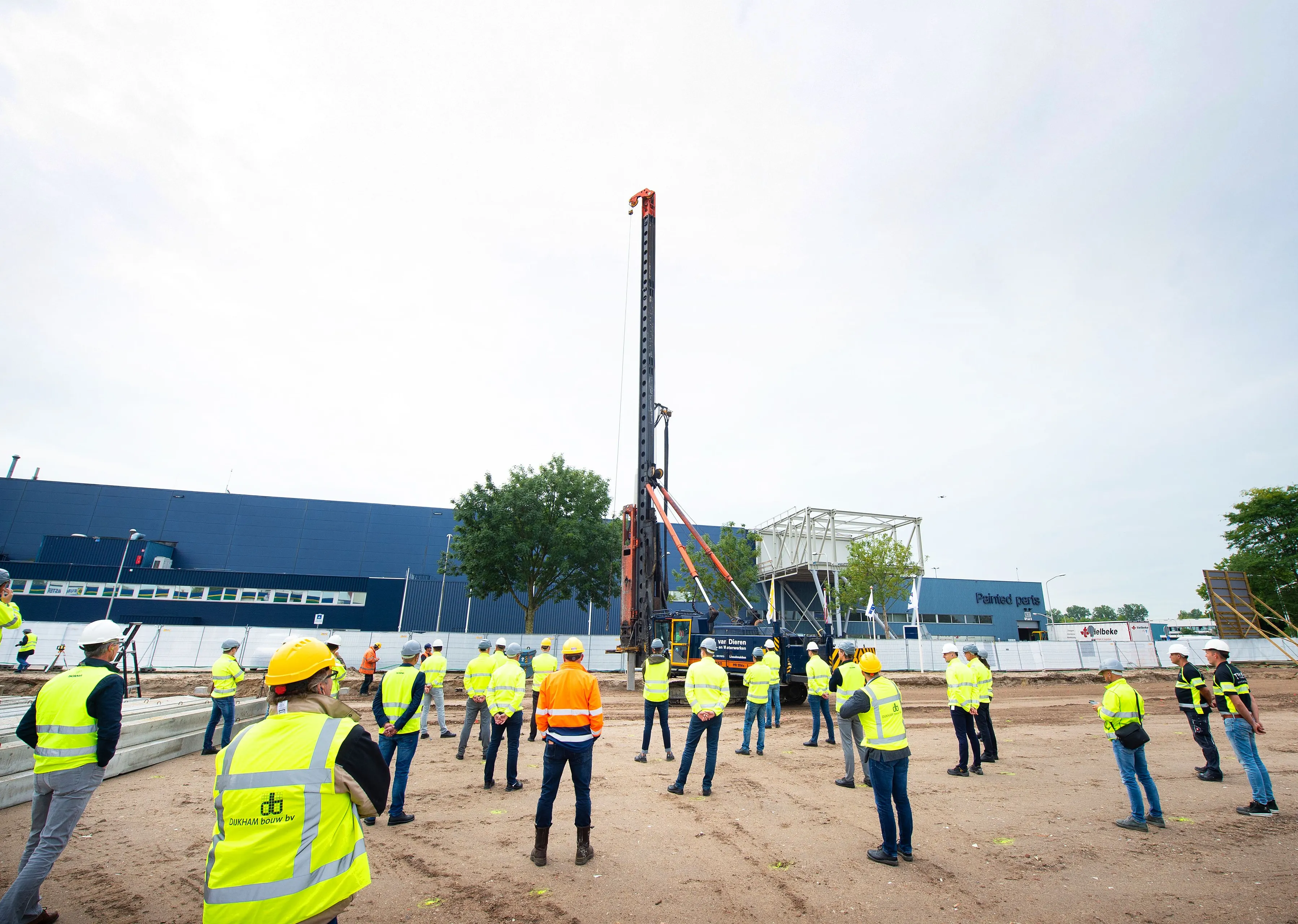 meppel eerste paal scania
