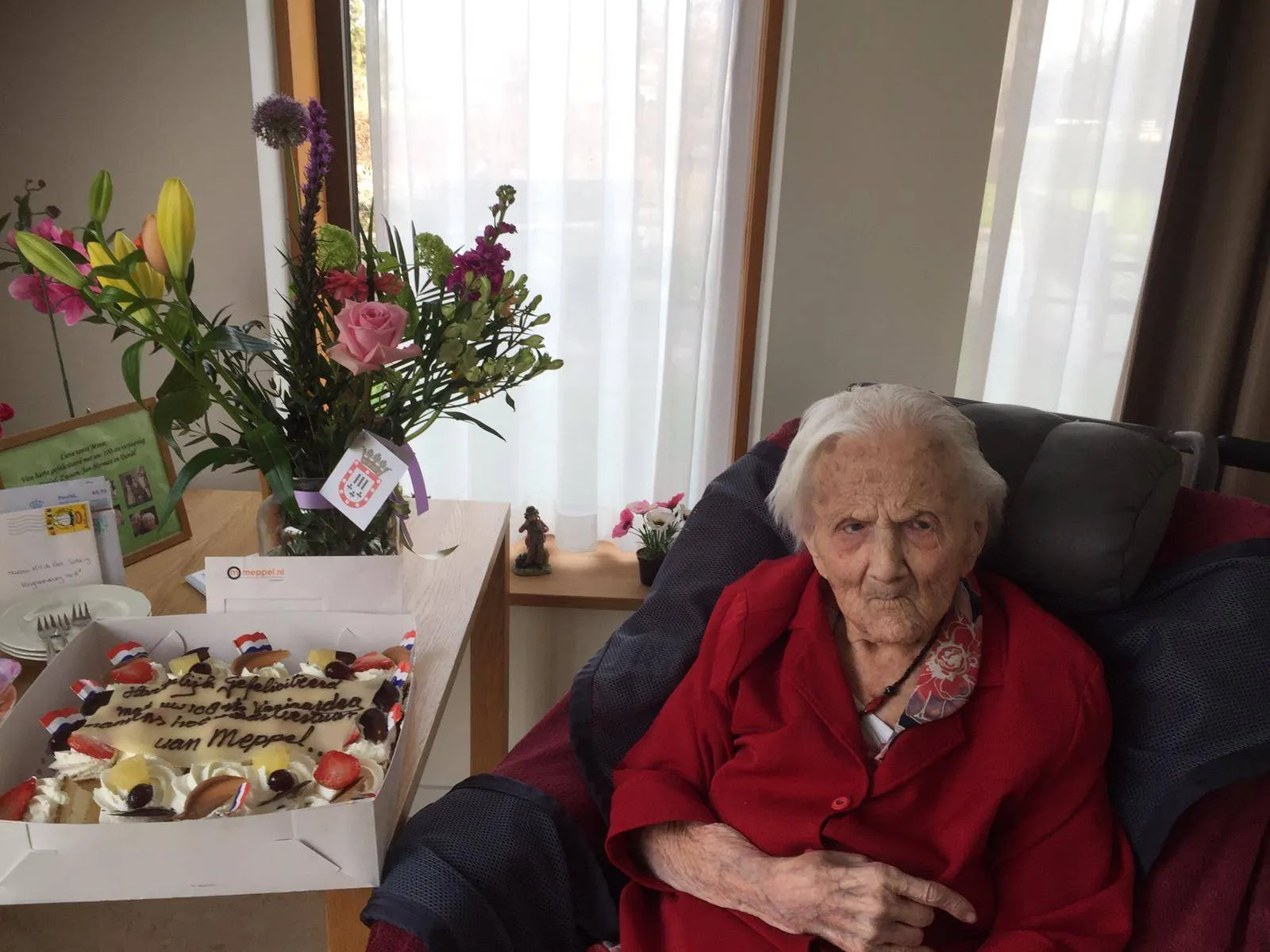 meppel mevrouw de boer siebring viert 108e verjaardag