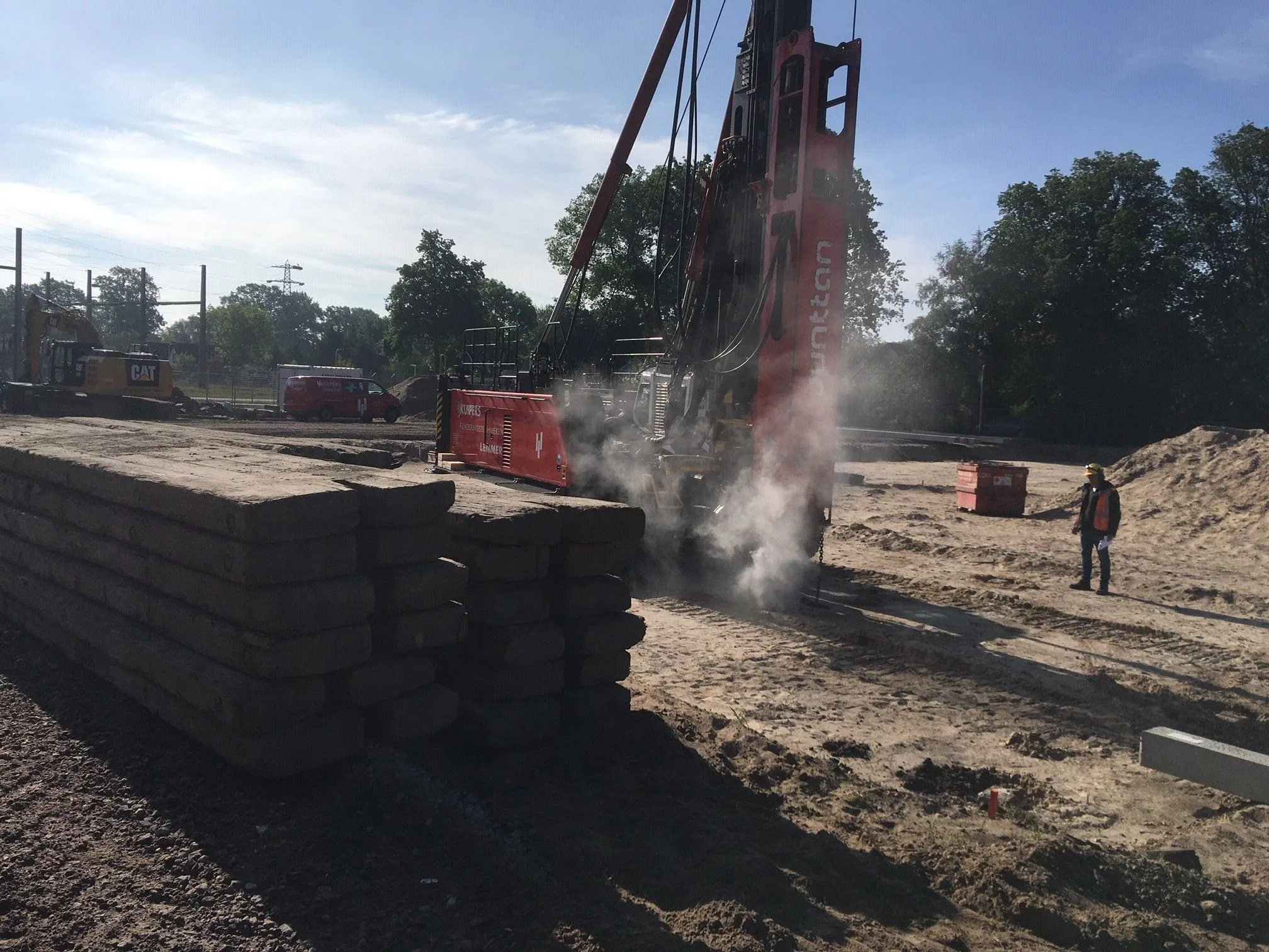 randweg nieuwbouw persfoto