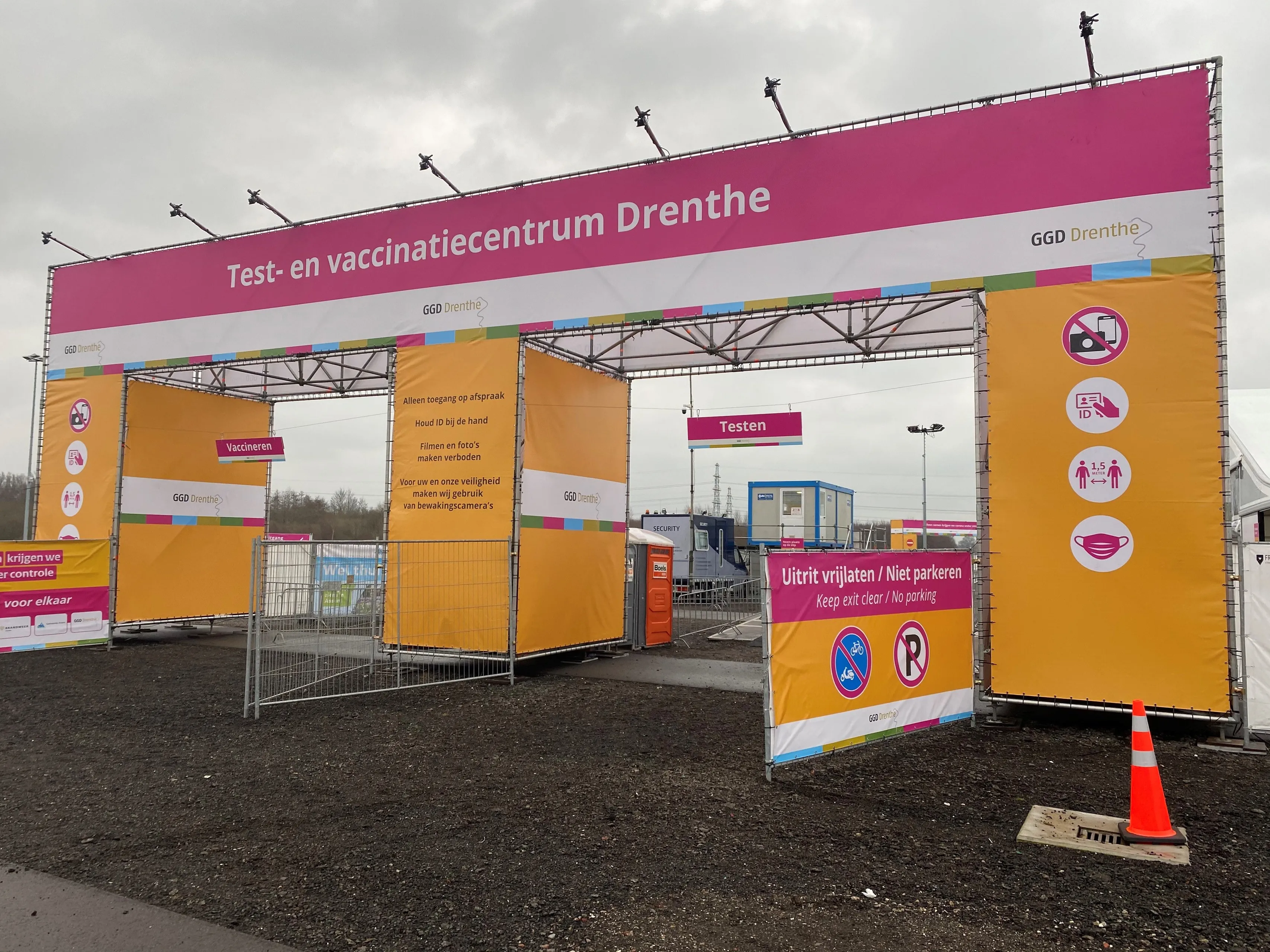 test en vaccinatiecentrum