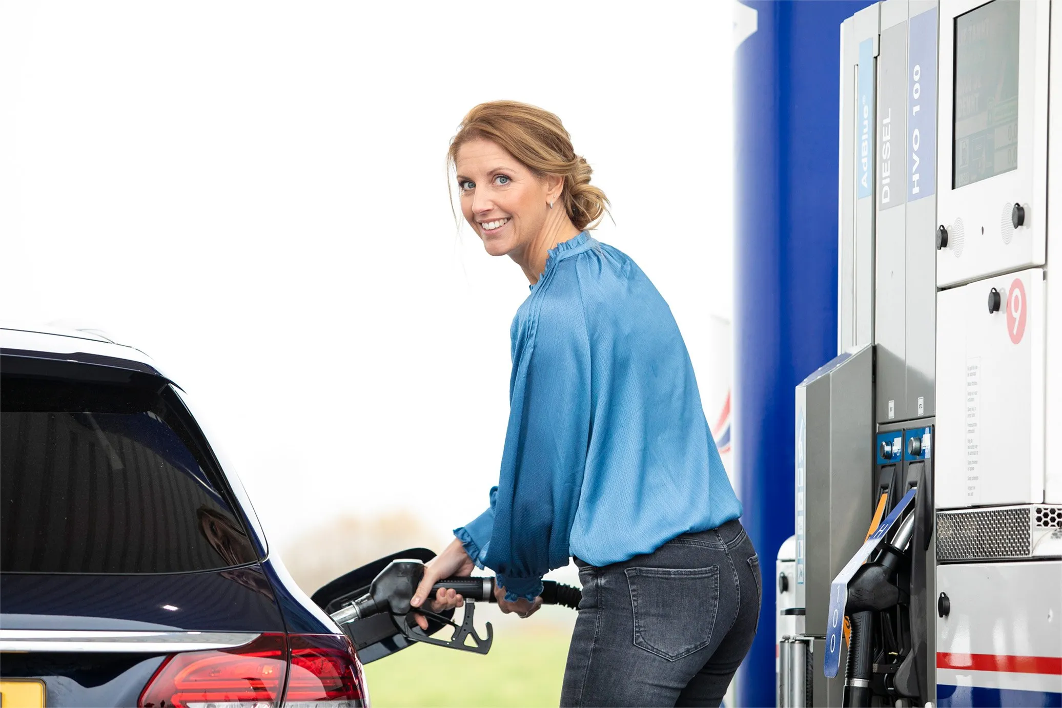 het goedkoopst tanken doe je in overijssel