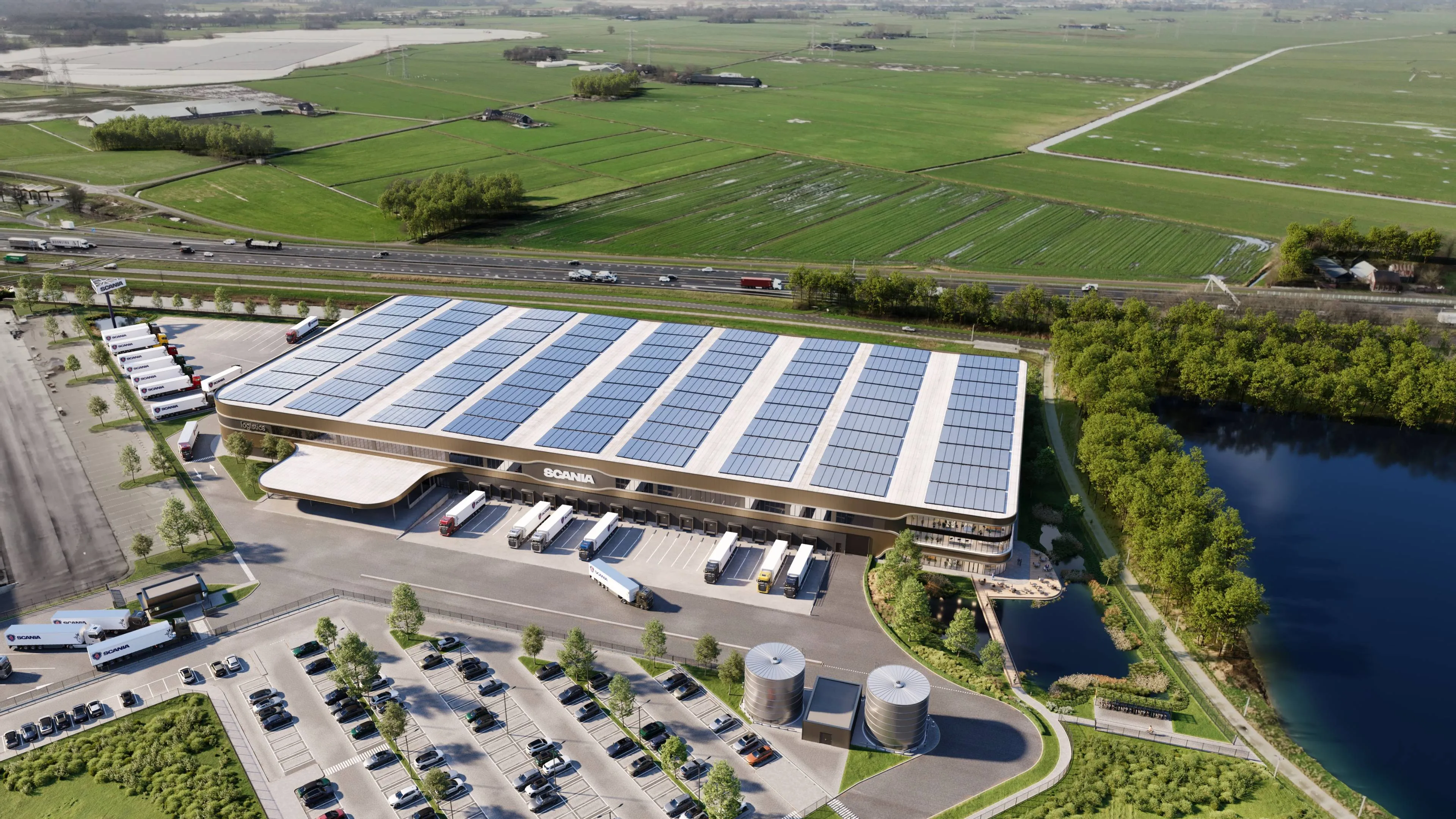 zwolle scania logistics netherlands hessenpoort