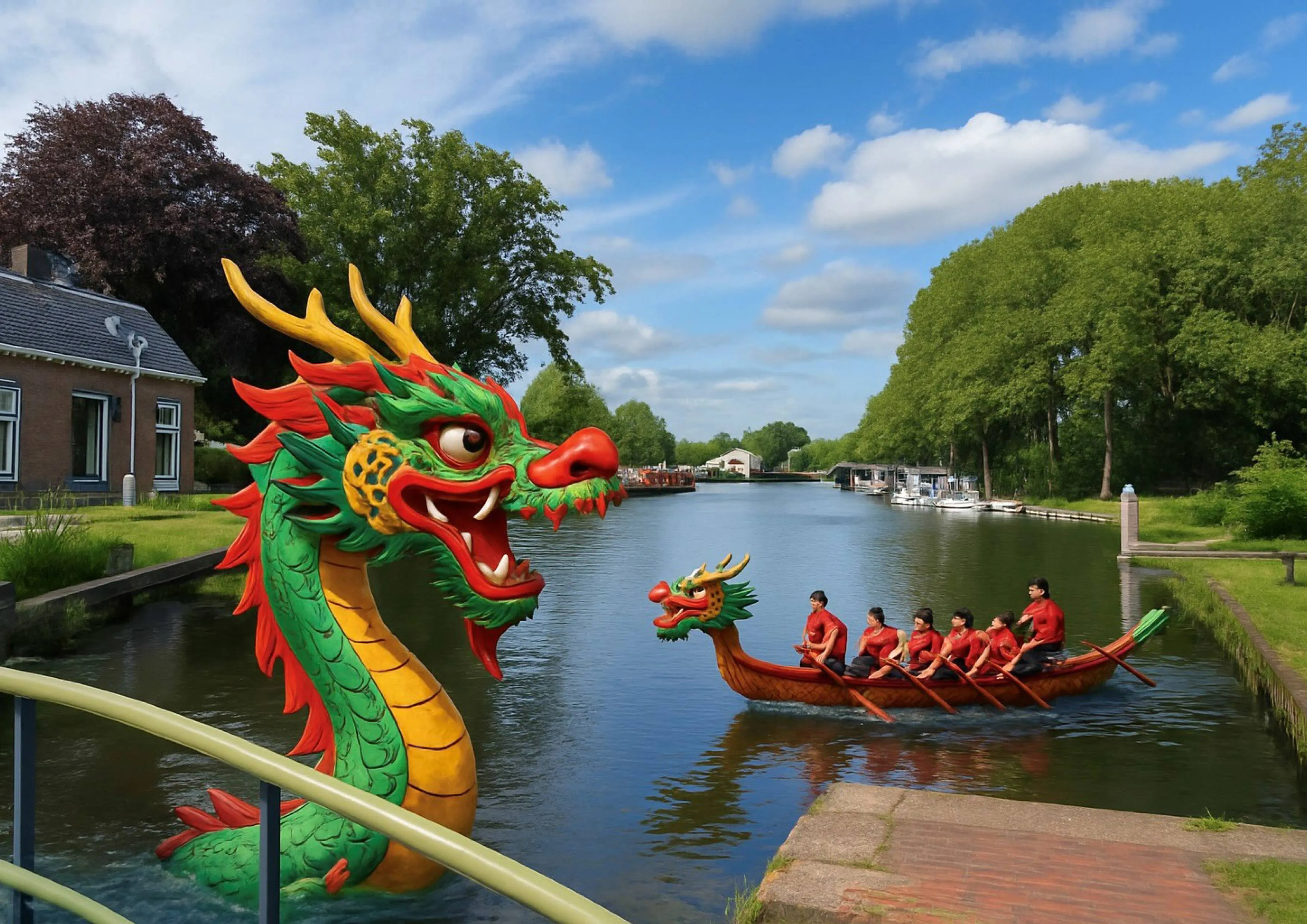 Diever drakenbootrace