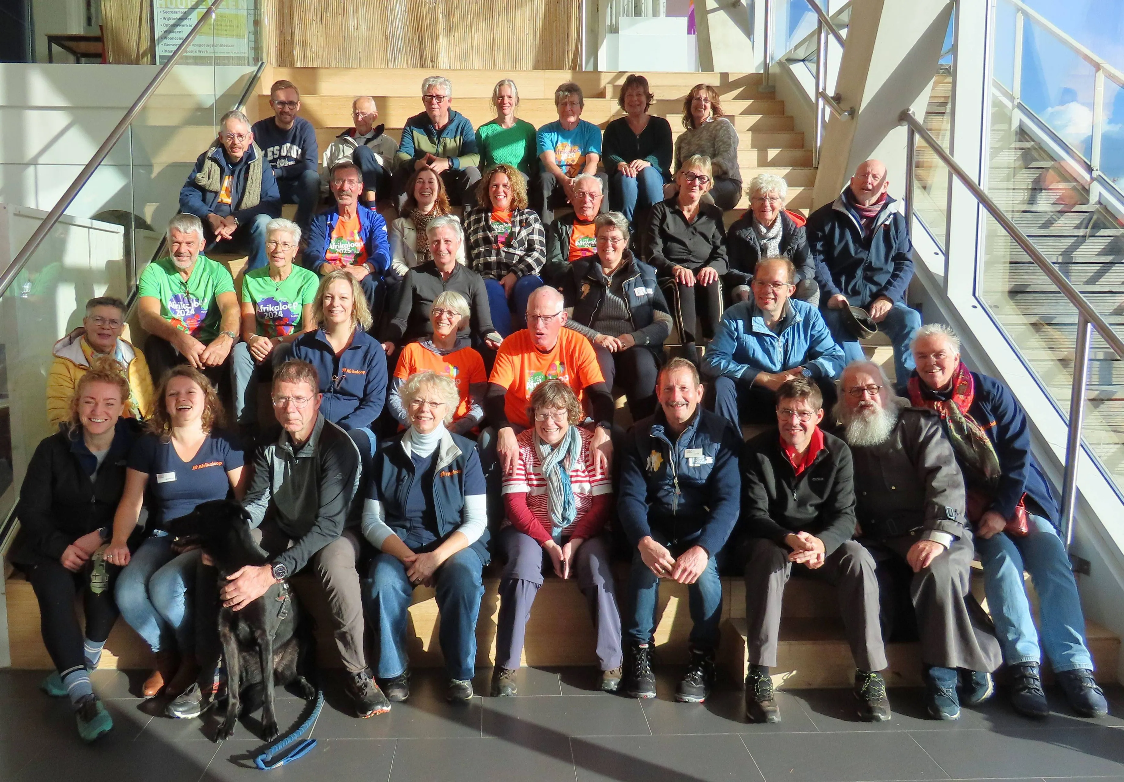 Afrikaloop groepsfoto AL 2025