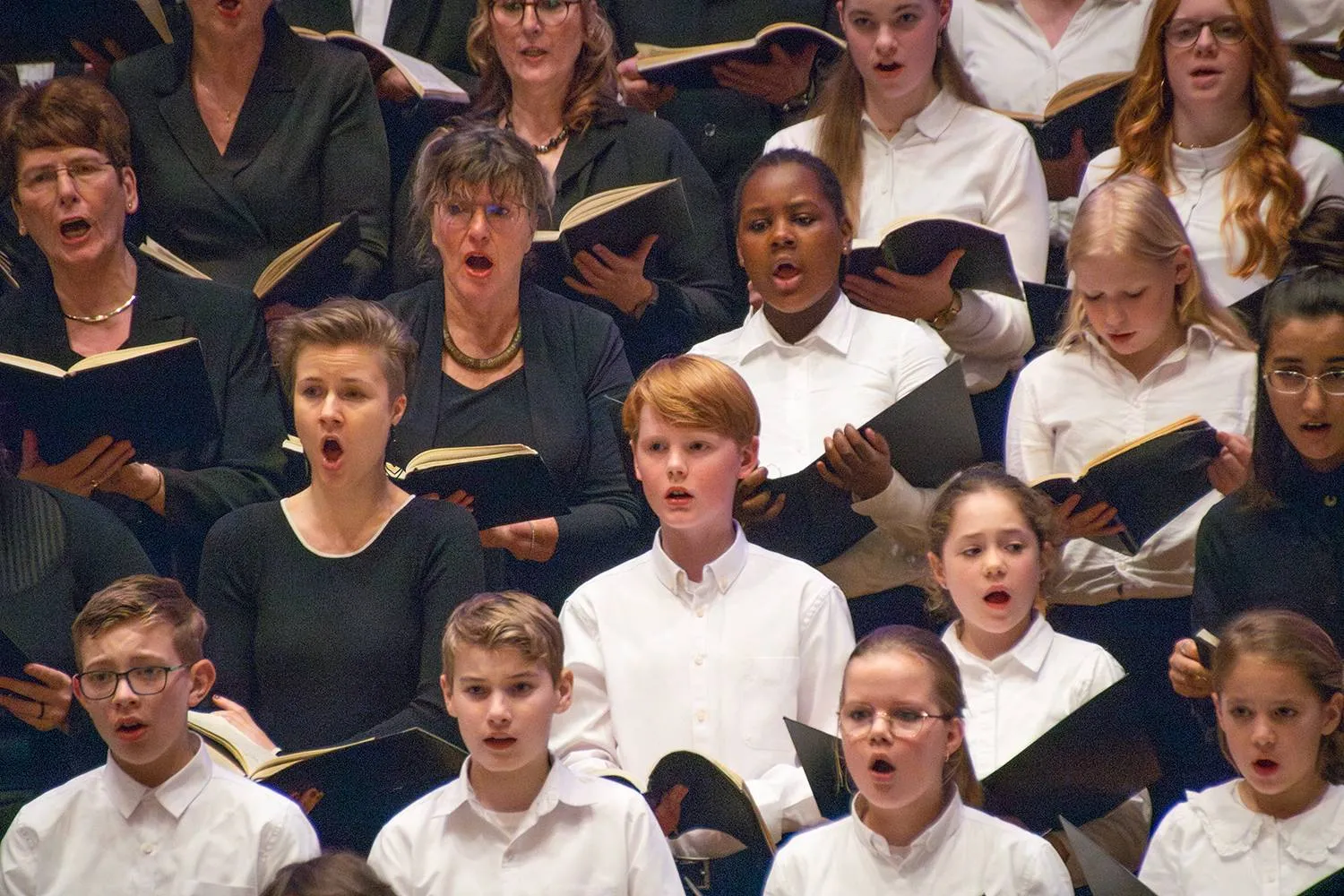 DR koorschool Concert Leeuwarden ingezoomd