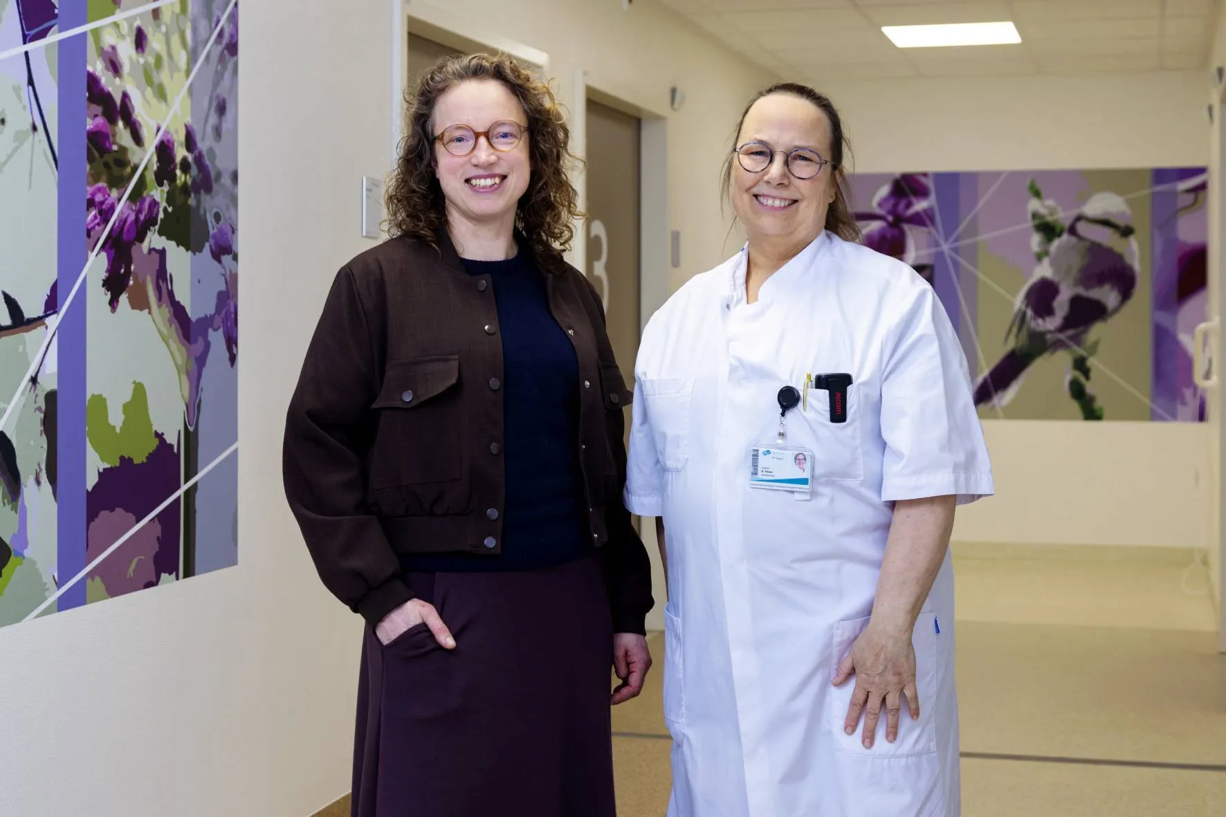 Treant POP poli psychiater Cecil Prins van GGZ Drenthe en gynaecoloog Marjon Riksen van Treant