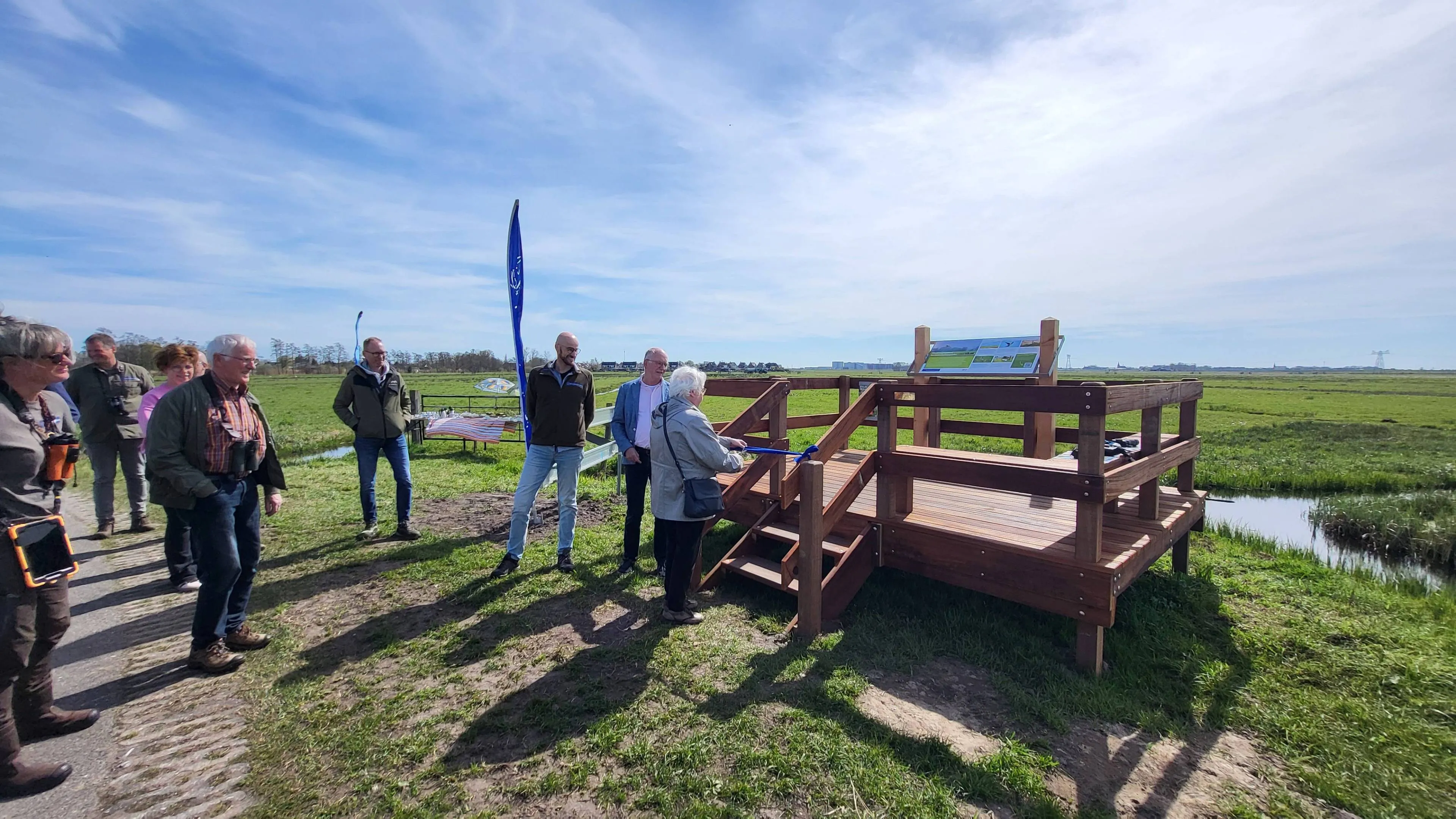 Zwartsluis Opening uitkijkplatform BBBP - Hester Wolters