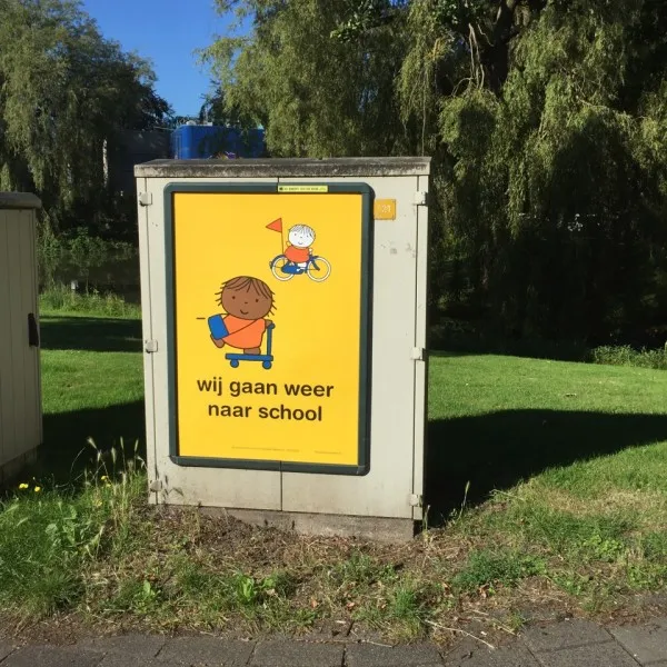 a0 frames leer in het verkeer