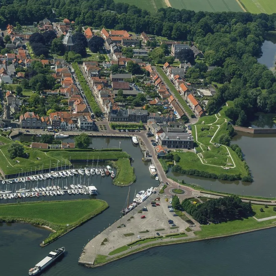 willemstad luchtfoto