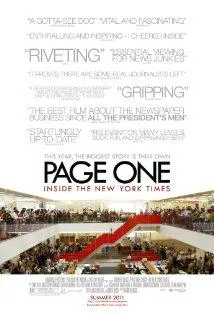page one inside the new york times poster
