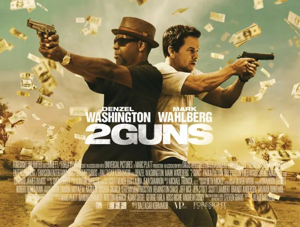2 guns uk quad poster