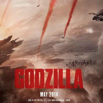 2014 godzilla movie teaser poster wallpaper hdr