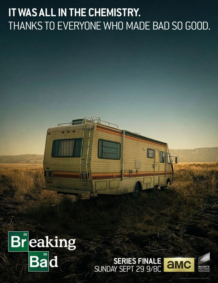 breaking bad farewell poster