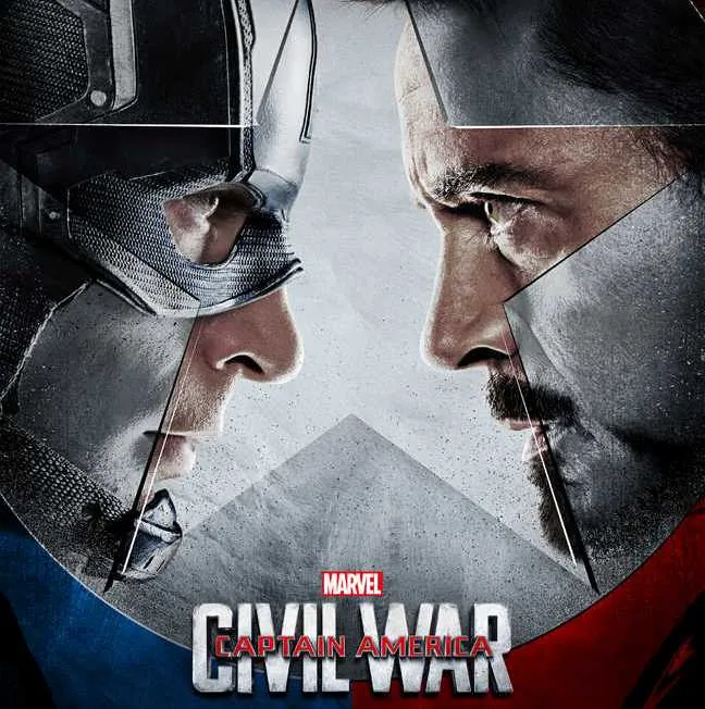 captain america civil war poster