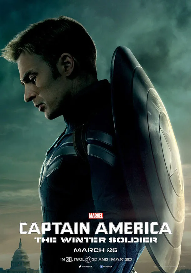 captain america winter soldier poster evans 610x872 1