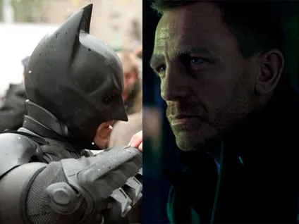dark knight christian bale daniel craig bond skyfall