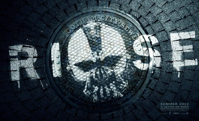 dark knight rises bane sewer poster