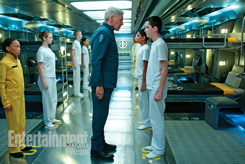 enders game harrison ford asa butterfield