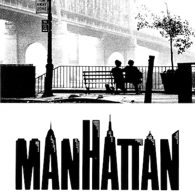manhattan poster artwork woody allen diane keaton mariel hemingway 766 7221