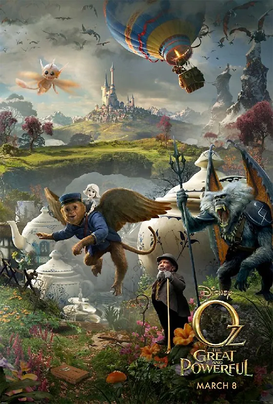 ozgreatandpowerful poster flyingmonkeys full