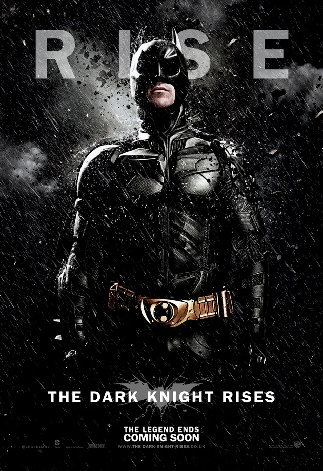 the dark knight rises batman poster