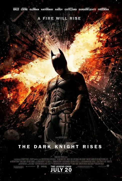 the dark knight rises poster