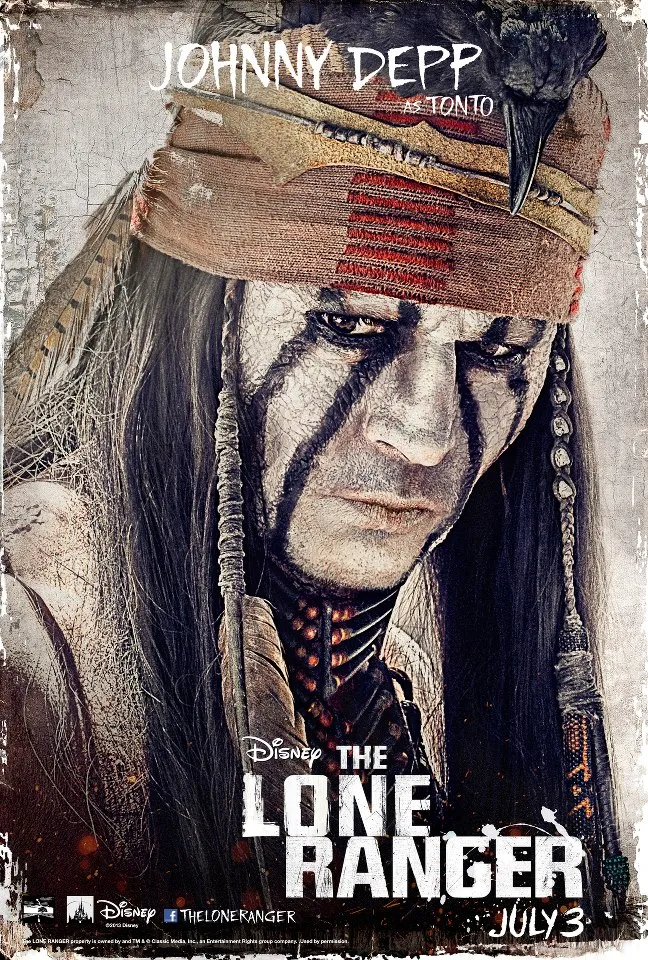 the lone ranger poster johnny depp