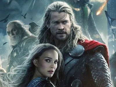 the new thor the dark world poster looks exactly like the one for iron man 3