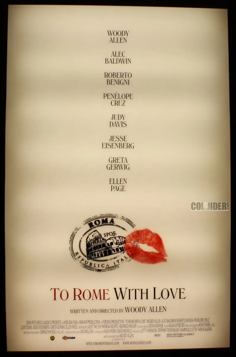 to rome with love poster use