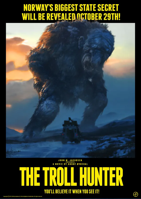 troll hunter poster