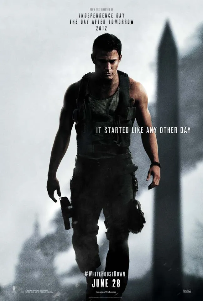 white house down poster channing tatum