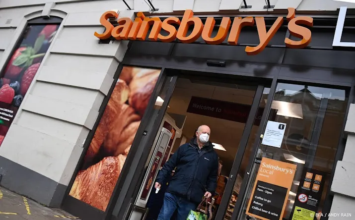 britse supermarktketen sainsburys blikvanger op beurs