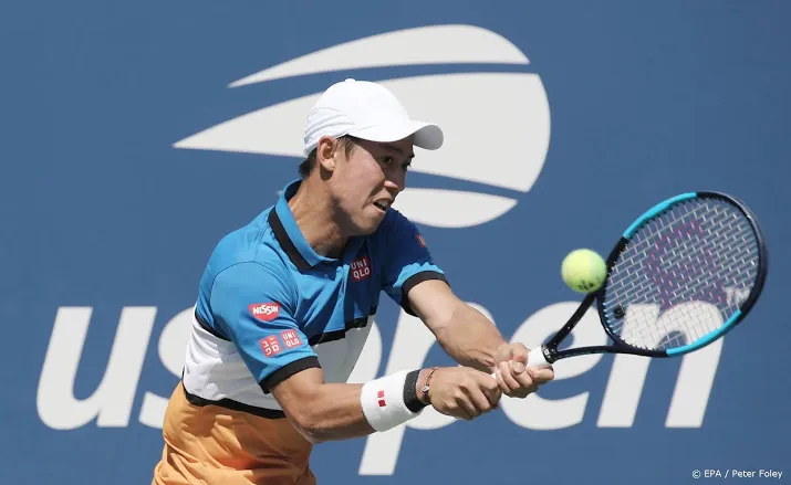 tennisser nishikori verliest bij rentree na jaar afwezigheid
