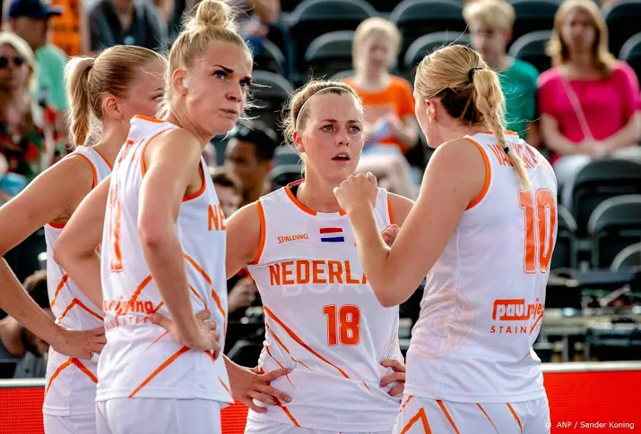 33 basketbalsters naar kwartfinales op ek