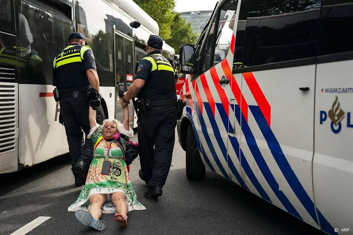 aangehouden a12 blokkeerders niet naar stadion ado gebracht