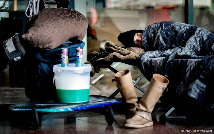 aantal daklozen in nederland neemt fors toe