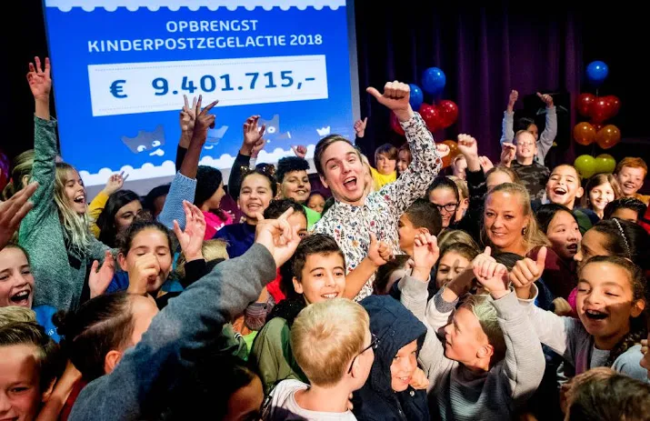 actie kinderpostzegels brengt 94 miljoen op