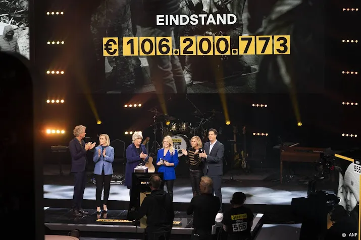 actieshow giro555 voor oekraine trekt 22 miljoen kijkers