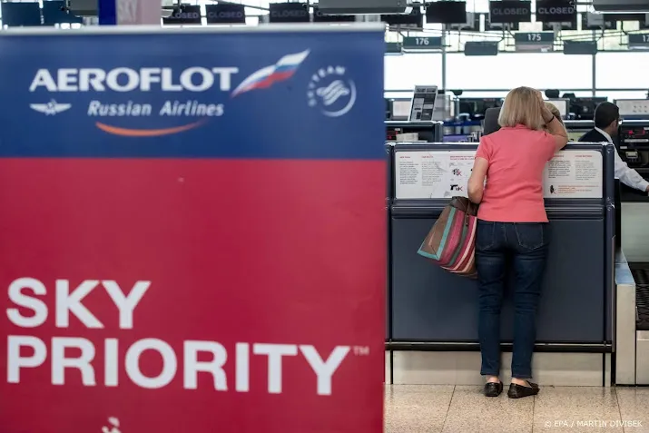 aeroflot vliegt vanaf 8 maart niet meer buiten rusland
