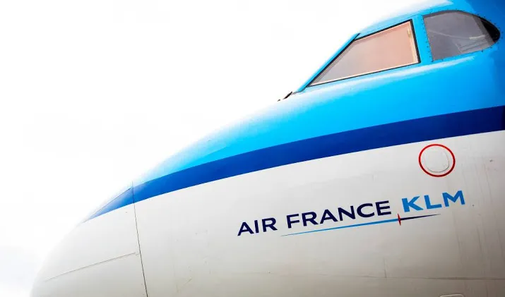 air france klm keldert op beurs