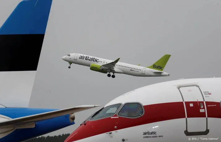 airbaltic hervat volgende week vluchten naar schiphol