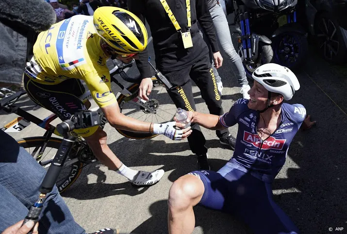 alaphilippe gunt van der poel het geel