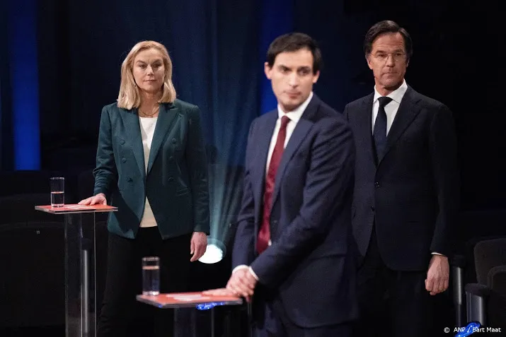 alle hoofdrolspelers bij debat over mislukte verkenning