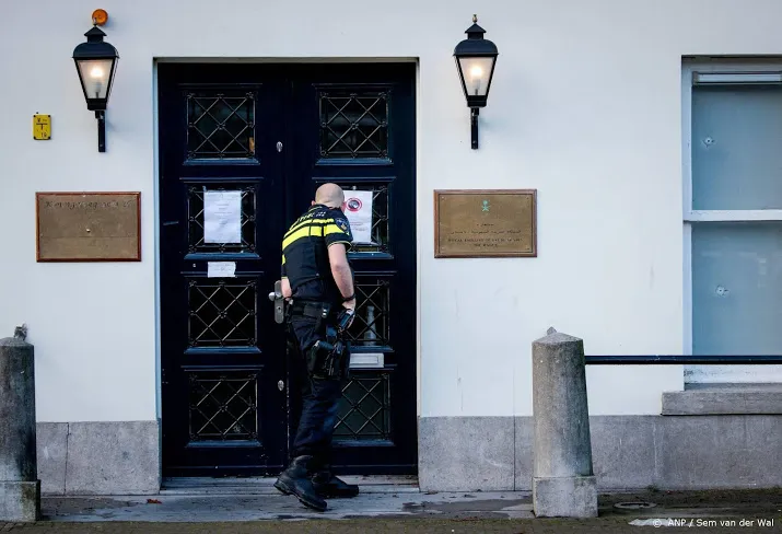 ambassade van saudi arabie in den haag beschoten