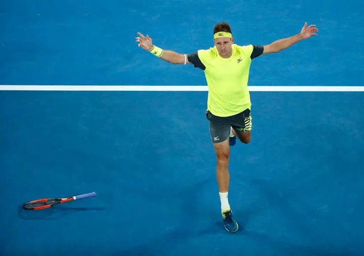 amerikaan sandgren stunt tegen thiem