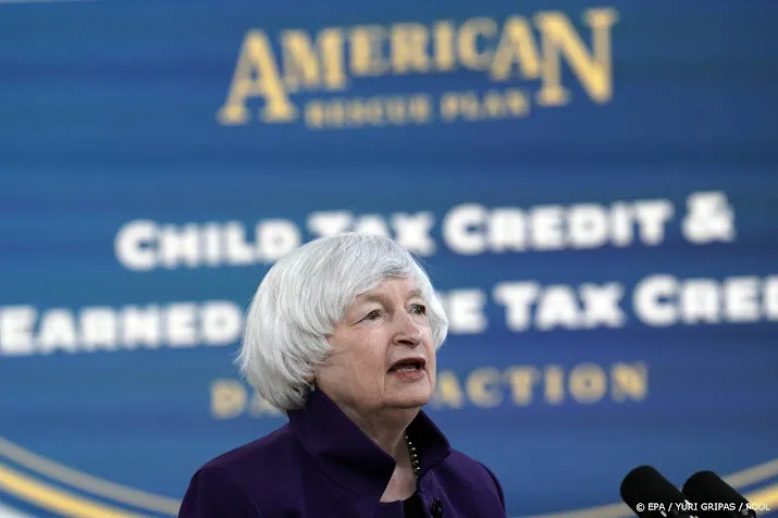 amerikaanse minister van financien hoge inflatie onacceptabel