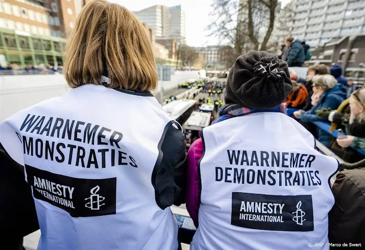 amnesty toenemende surveillance van protest reden tot zorg
