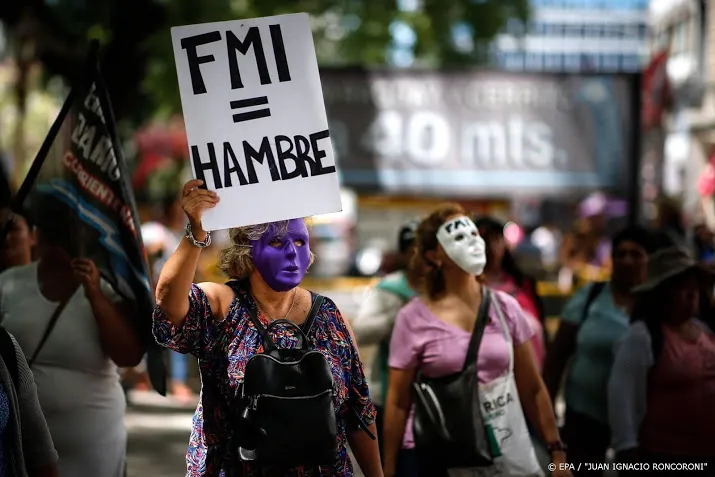 argentinie klopt weer bij imf aan voor financiele steun
