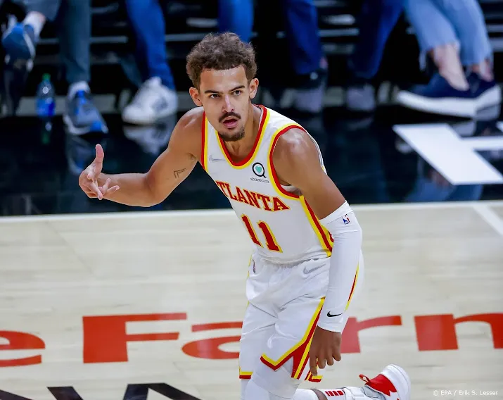 atlanta hawks heeft aan 56 punten van young niet genoeg voor zege